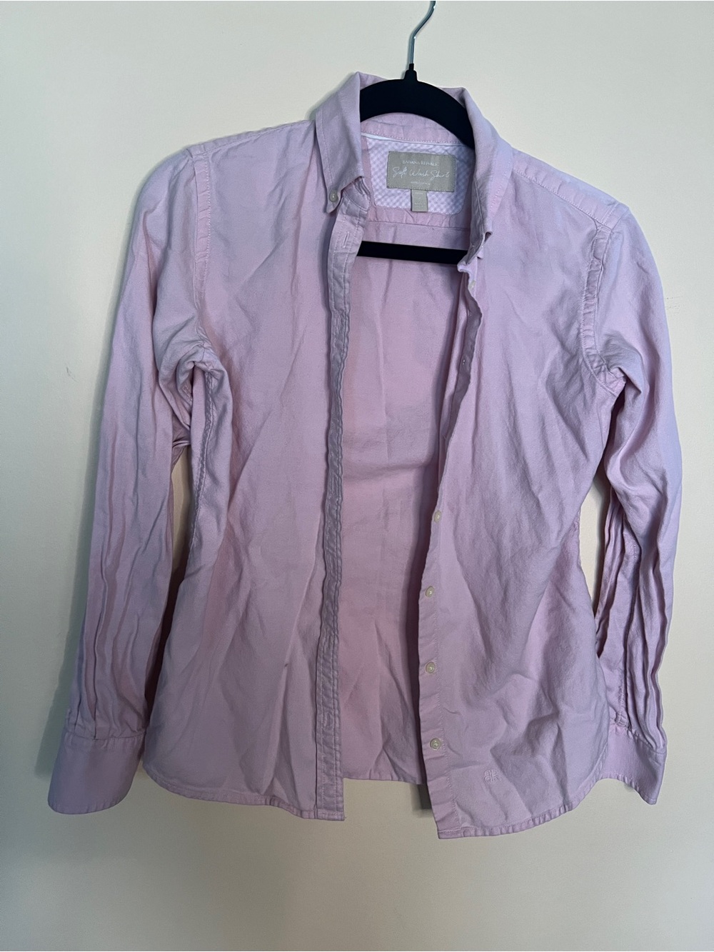 Banana Republic Light Pink Button-Down Shirt